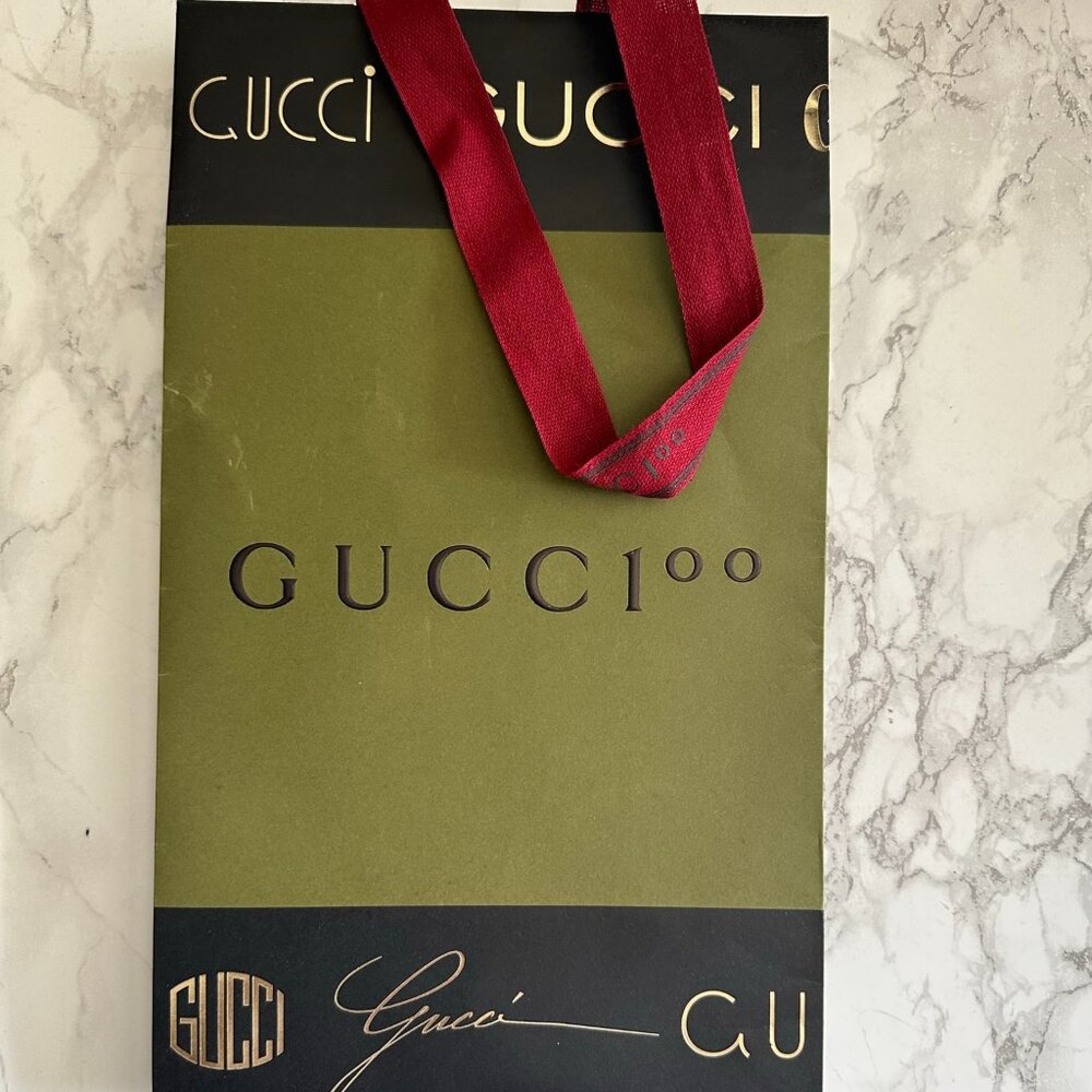 Used. Gucci Shopping Bag.